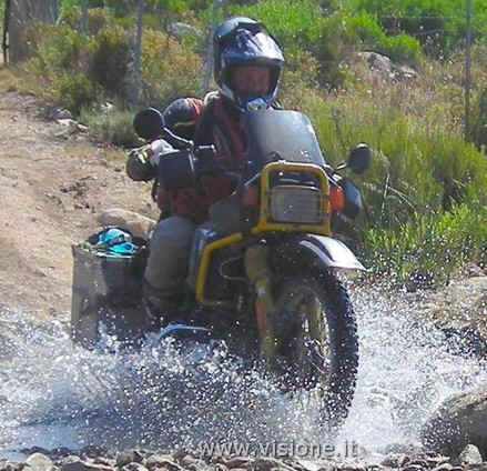 Sardegna fuoristrada in moto San Teodoro Orune Fonni