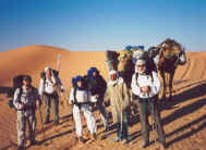 Tunisia deserto a piedi Ksar Gilane Douz