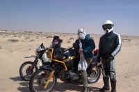 Tunisia Ksar Gilane in moto